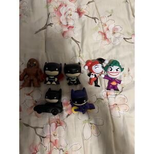 Burger King DC Justice League Joker, Batman, Batgirl, Clayface, Harley Quinn
